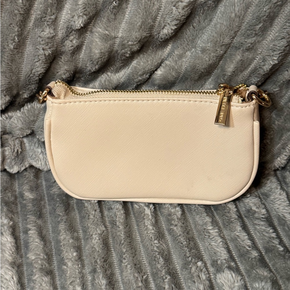 Anne Klein Cream Chain Shoulder Bag - Picture 5 of 12
